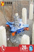 高效精准 文登预制混凝土方桩液压破桩机工作技巧详解