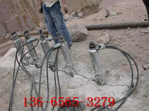 扬州劈裂机价格解析 高效破除混凝土方桩与硬石头的强力设备